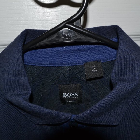 Hugo Boss Long Sleeve Elbow Patch Men's Shirt - Picture 2 of 6